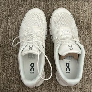 White OnCloud Sneakers
